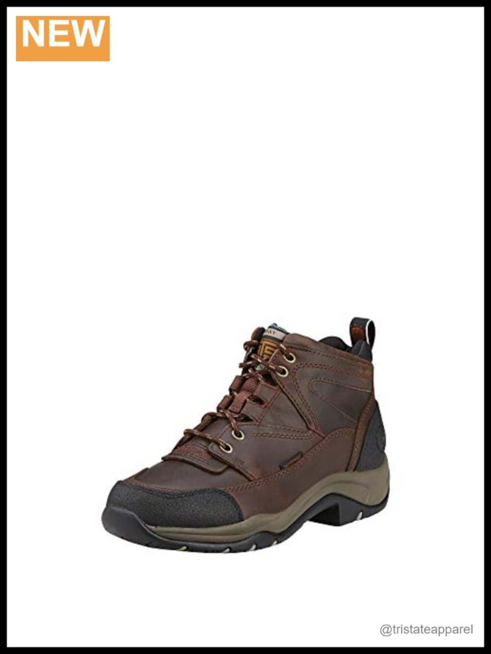 Women's Waterproof Leather Hiking Boots Lace-Up Ankle Boot Outdoor Trail
